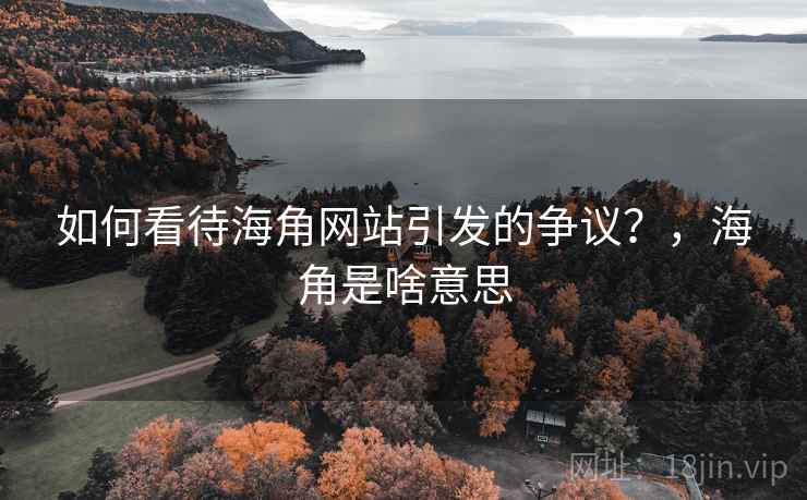 如何看待海角网站引发的争议？，海角是啥意思  第1张