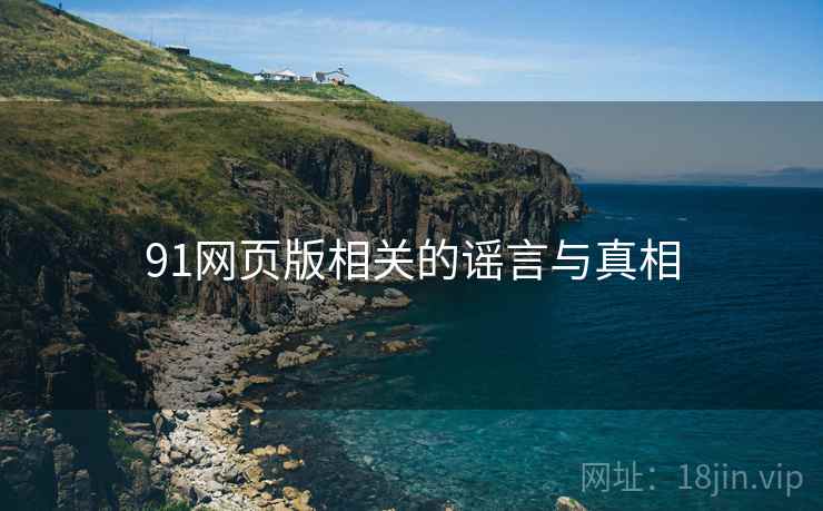 91网页版相关的谣言与真相  第1张