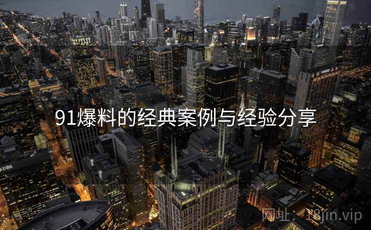 91爆料的经典案例与经验分享  第2张