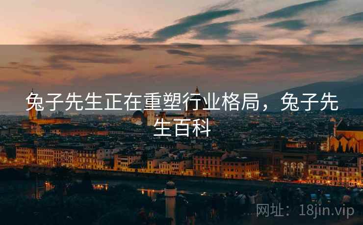 兔子先生正在重塑行业格局，兔子先生百科  第2张