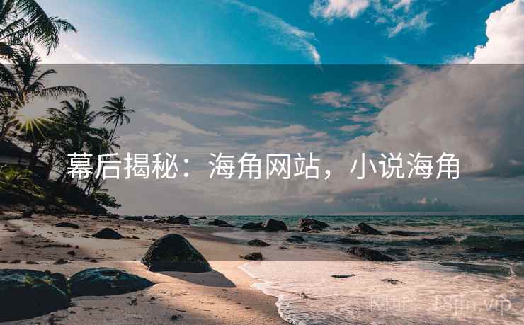 幕后揭秘：海角网站，小说海角  第1张